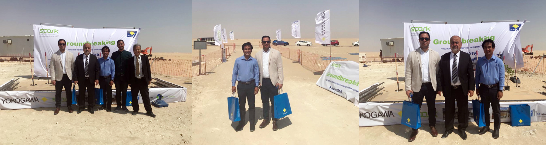 Le Masters Arabia participated in the ground breaking ceremony